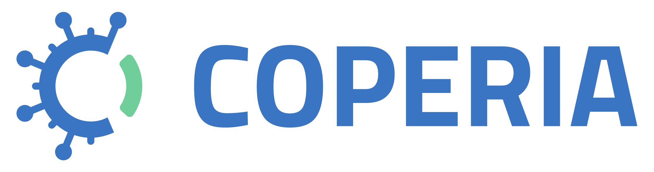 Estado del proyecto COPERIA a abril de 2023 logo